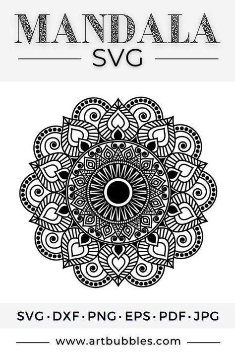 Unleash your inner artist with our captivating Mandala SVG design, ideal to add a touch of elegance to your products. #mandala #mandalas #monogram #zentangle Split Mandala, Mandala Svg, Svg Design, Split, Shop Now, Monogram, Design, Mandalas