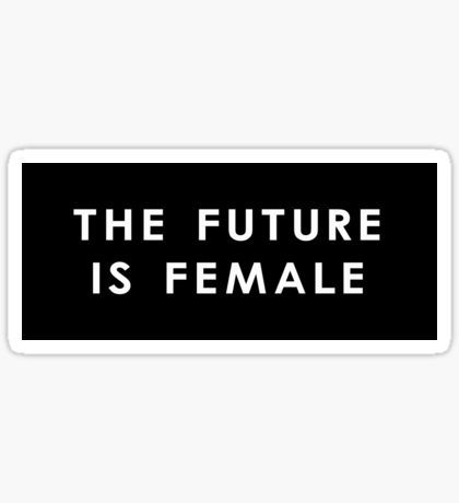 The Future Is Female | Dark Sticker Feminist Stickers, The Future Is Female, Future Is Female, Stickers For Sale, Laptop Stickers, Ibm Logo, The Future, Water Bottles, Original Designs