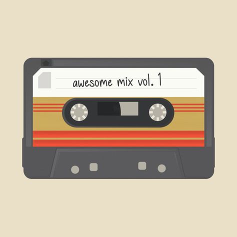 Guardians Of The Galaxy Painting, Guardians Of The Galaxy Cassette, Avengers Wall, Cassette Design, Insta Design, Playlist Covers Photos, Galaxy Colors, Retro Artwork, Marvel Merchandise