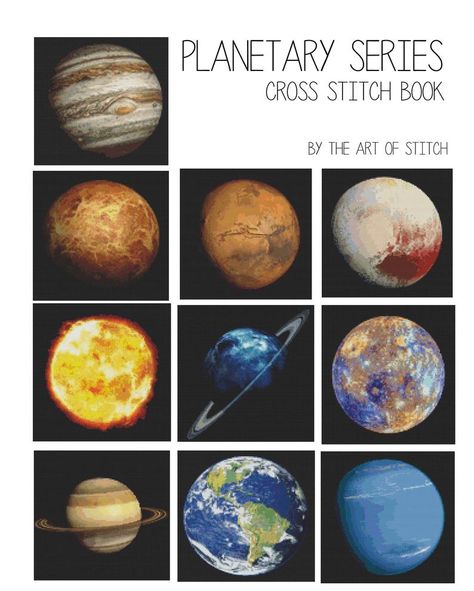 Planet Cross Stitch, Cross Stitch Star, Stitching Ideas, Aida Cloth, Astrological Signs, Cross Stitch Books, Hand Stitch, Counted Cross Stitch Kits, Stitch Embroidery