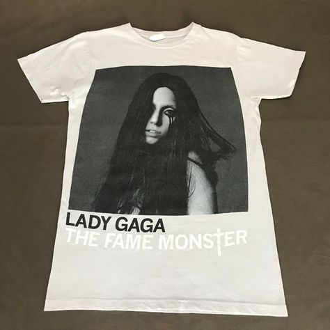 Lady Gaga The Fame, The Fame Monster, The Fame, Men's Tops, Art Pop, Tour T Shirts, Band Tees, Lady Gaga, Vintage Tees