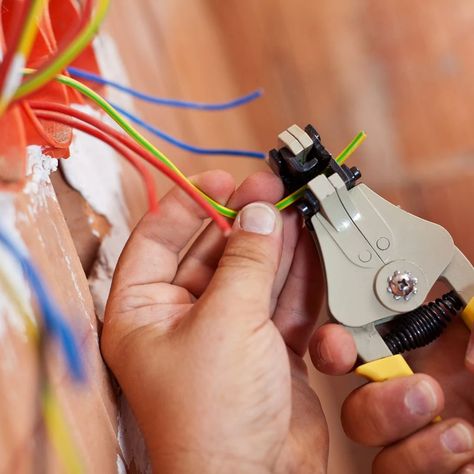 5 Electrical Projects DIYers Should Not Take On | Family Handyman Basic Electrical Wiring, Residential Electrical, Electrician Services, Electrical Maintenance, Home Electrical Wiring, Home Structure, Electrical Problems, Professional Electrician, Diy Electrical