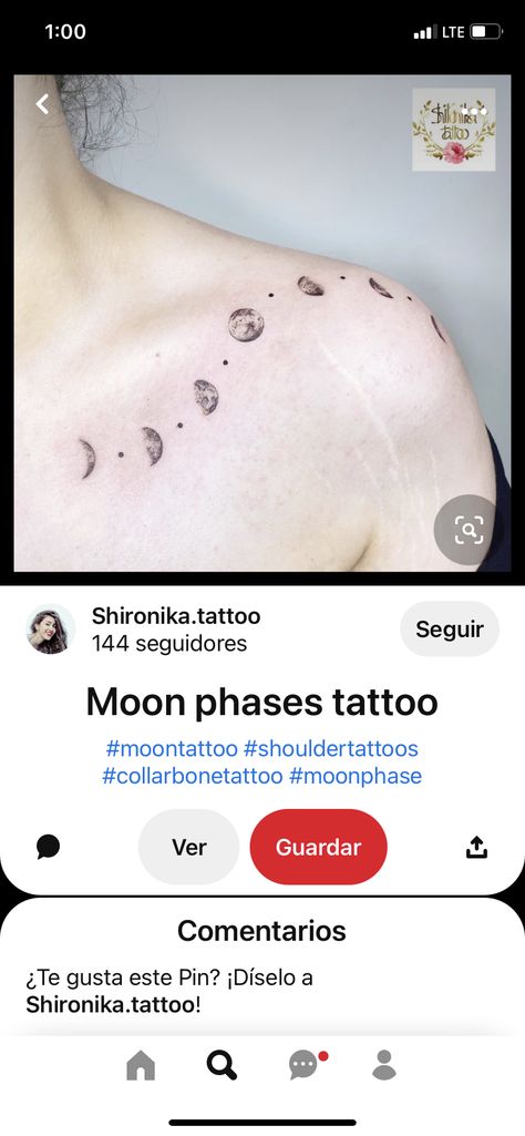 Phases Of The Moon Tattoo Collar Bone, Moon Phases With Stars Tattoo, Moon Phases Shoulder Tattoo, Moon Phase Tattoo Collar Bone, Circular Moon Phases Tattoo, Moon Phase Shoulder Tattoo, Moon Phases Collar Bone Tattoo, Moon Phases Tattoo Collar Bone, Shoulder Adornment Tattoo