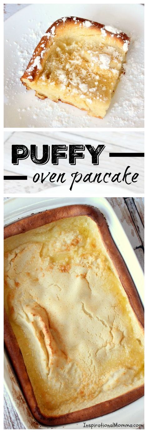 This delicious Puffy Oven Pancake can be served for breakfast, lunch, or dinner! It is sweet, fluffy, and oh so yummy! Archway Cookies, Oven Pancake, Dutch Babies, Oven Pancakes, Dutch Baby, What's For Breakfast, Pancakes And Waffles, Breakfast Brunch Recipes, Breakfast For Dinner