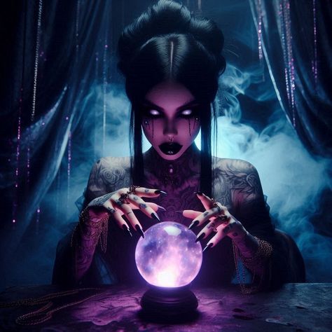 Witch Aesthetic Character, Beautiful Witch Goddesses, Halloween Pfps Aesthetic, Witch Art Aesthetic, Scary Mermaid, Witch Portrait, Mermaid Witch, Evil Woman, Witch Photos