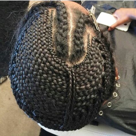 Foundation Braids Sew Ins, Beehive Braid Pattern, Braid Pattern For Clip In Extensions, Wig Braid Down Pattern, Sew In Braid Pattern, Braiding Patterns, Sew In Braids, Braid Patterns, Sew Ins