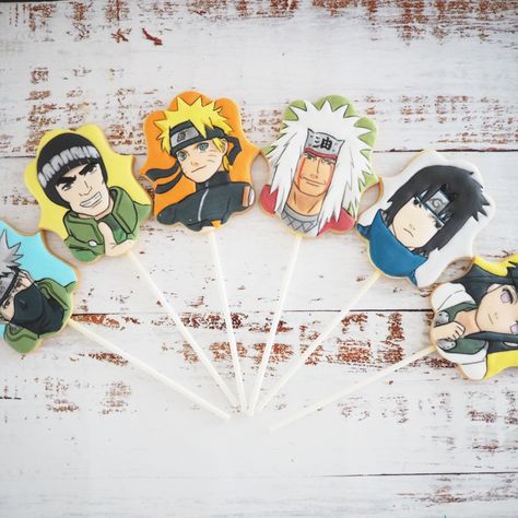 Naruto Cookies Naruto Cookies, Anime Cookies, Planning Ideas, Event Planning, Naruto, Anime