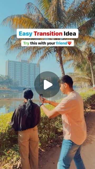 Sumaydh Joshii- Photo & Video content creator📸 on Instagram: "Send this to your friend ❤️ Follow for more 🫶

Still taking those boring travel videos ? Try this super easy travel transition and level up your Instagram reel game! In just easy transition you can cover your whole travel journey! These are simple shots you can film using your phone ❤️🌼

Travelling is all about experiencing and saving those moments you can live for so one must capture their travelling journey in a creative way! So here is a creative transition trick you can try 💪
SAVE and SHARE it with your Loved ones ❤️
In frame :- @piaa_20 ✨
Don’t repost ❌story shares appreciated ✅
.
.
.
.
.
.
Transition ideas, video transition, videography, skills, technique, inspiration, travel itinerary, Kashmir, incredible India, Laksh Video Transitions Ideas, Simple Shots, Video Techniques, Video Transitions, Transition Ideas, Travel Journey, Instagram Reel, Easy Travel, Travel Videos