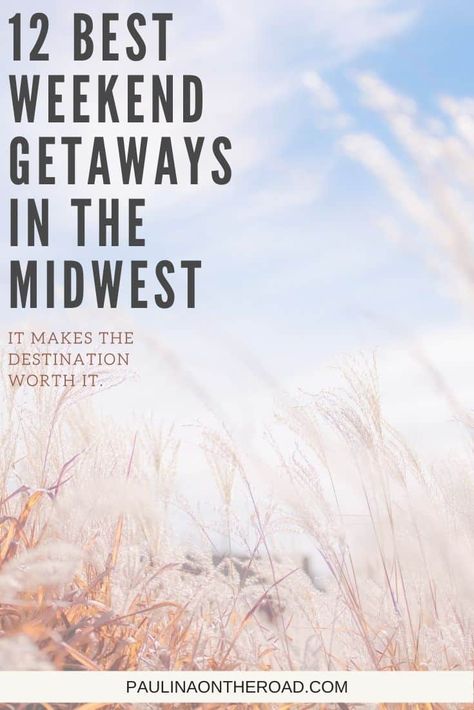 Are you looking for the best Midwest weekend getaways? This is the ultimate list when looking for getaways in the Midwest including nature escapes in the Midwest, cities in the Midwest or hidden gems in the Midwest. Many of these destinations also make perfect romantic getaways in the Midwest or a weekend getaway in the Midwest with kids. Midwest weekend trips are the best way to enjoy this beautiful are of the USA. #midwest #midwestgetaways #midwesttrips #midwestweekendtrips #usa #wisconsin #ch Romantic Midwest Getaways, Best Midwest Weekend Getaways, Midwest Bachelorette Party Destinations, Midwest Girls Weekend, Weekend Getaway Ideas Midwest, Midwest Weekend Getaways, Midwest Getaways, Midwest Travel Destinations, Girls Trip Destinations