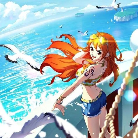 One Piece ✨🔥 Follow me on Thread for more...❤️ #onepiece #wallpaper #anime #animewallpaper #onepiecewallpaper One Piece Pfp, Hood Wallpapers, League Of Legends Poster, Mythology Books, Amagi Brilliant Park, One Piece Nami, K Wallpaper, Nami One Piece, Fan Service