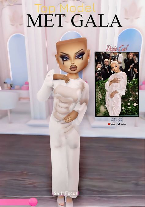 Dti Outfit Theme Celebrity Event, Dti Televonela, Party Dress To Impress Outfit, Celebrity Event Dress To Impress, Met Gala Dress To Impress, Dresstoimpress Outfits, Modest Street Fashion, Movie Star Dress, Roblox Sets