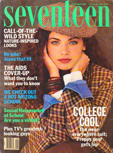 Seventeen magazine September 1992 Seventeen Magazine 90s, Seventeen Magazine Covers, Justin Bieber Facts, Ivy League Schools, Teen Magazine, Cool Magazine, Seventeen Magazine, 1990s Fashion, Money Habits