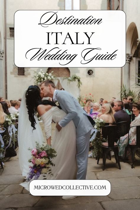 Dreaming of having a wedding in Italy? It's easier (and more affordable) than you think. We teamed up with US-based Italy Wedding Planners, You're Invited Italy, to show you how it can be done. A destination wedding in Italy can easily come together when you're having a small wedding. See if this might just be the perfec thing for your special day!  Photo: My Wedding Dreamers  #smallweddingitaly #destinationweddingitaly #weddingitaly Small Wedding In Italy, Micro Destination Wedding, Best Places In Italy, Planning A Small Wedding, Destination Wedding Italy, Getting Married In Italy, Dance Rooms, Informal Weddings, Wedding In Italy