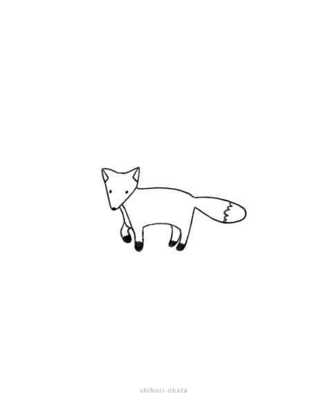 35 Cute & Easy Animal Drawing Ideas Doodle Bops, Fox Drawing Easy, Things To Draw Doodles, Easy Drawing Ideas For Beginners, Cute Easy Animal Drawings, Animal Drawing Ideas, List Of Drawing Ideas, Drawing Ideas For Beginners, Draw Doodles