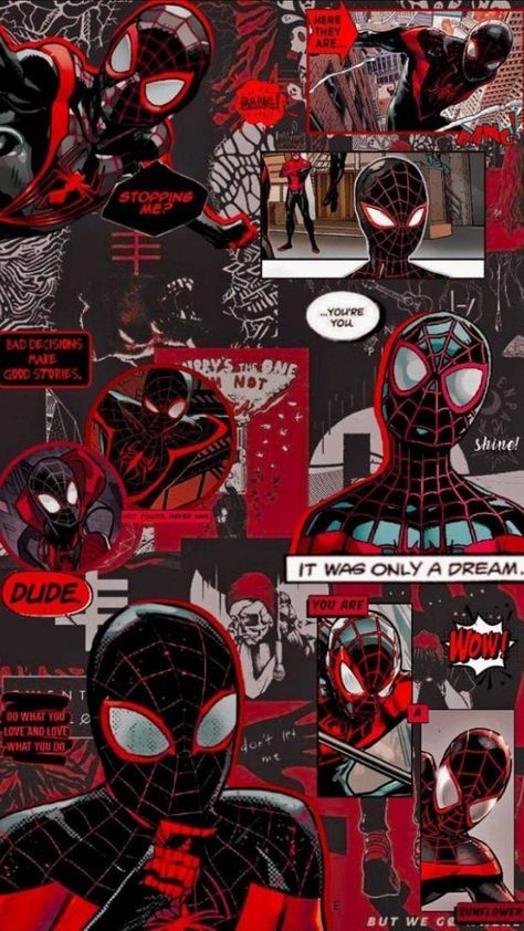 Wallpaper Spiderman Aesthetic, Spiderman Comic Icons, Spiderman Lockscreen, Nails Wallpaper, Deadpool Y Spiderman, Wallpaper Spiderman, Comic Wallpaper, Spiderman Comic Art, Spider Men