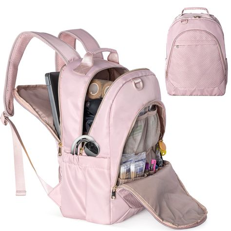 PRICES MAY VARY. GENEROUS SPACE: Fasrom nurse backpack features 3 compartments to organize nursing essentials. Back zipper compartment with extra padded fits up to 15.6” laptop and tablet. A versatile commuter bag for home health nurses and nursing professionals. (Empty Backpack Only) EASY STORAGE & CHARGE: Large main compartment with 2 zipper pockets and 1 elastic pocket for storing medical equipment, medical records and valuable items. Dedicated power bank pocket inside matches with side charg Nurse Must Haves For Work, Nurse Bag For Work, Amazon Backpack, Clinical Bag, Nurse Backpack, Nursing Essentials, Backpack For Work, Nursing Bag, Home Health Nurse