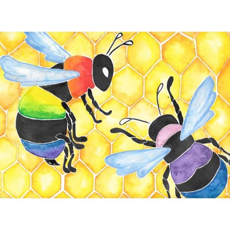 Aquarell LGBT Pride Bisexual Pride Paintings Ideas, Pride Paintings, Slay Girl, Kit Ideas, Dragonfly Art, Paint Night, Horse Drawings, Lgbt Pride, Night Painting