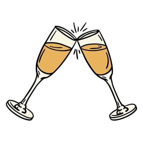 Champagne glasses illustration #AD , #Champagne, #illustration, #glasses Wine Glasses Illustration, Champagne Glasses Illustration, Champagne Glasses Drawing, Champagne Doodle, Champagne Glass Illustration, Champagne Glasses Clinking, Champagne Illustration, Champagne Clipart, Wine Glass Illustration