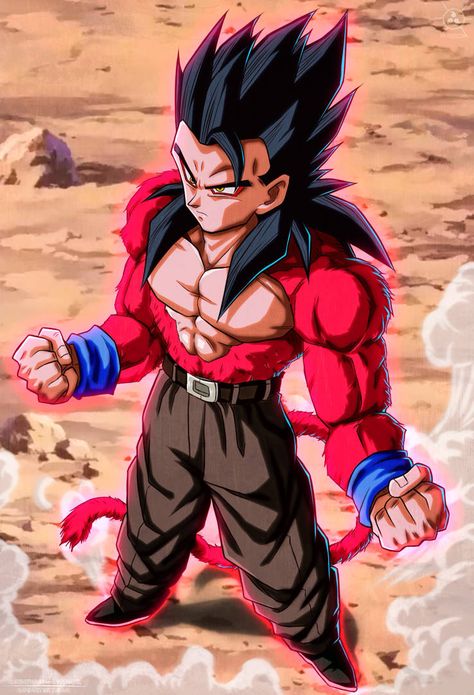 Gohan ssj4 (Manga Dragon ball AF) by NARUTO999-BY-ROKER Dragon Ball Af, Dragon Ball Tattoo, Son Gohan, Dragon Ball Super Artwork, Dragon Ball Super Art, Dbz Art, Dragon Ball Super Manga, Dragon Ball Wallpapers, Dragon Ball Goku