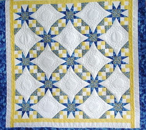 Persian Star quilt pattern from Mary K Ryan Instructions and full size templates (on paper) Average condition. Description from pinterest.com. I searched for this on bing.com/images Tennessee Waltz Quilt, Tennessee Waltz, Quilting Designs Patterns, Yellow Quilts, Scrap Quilt Patterns, Miniature Quilts, Star Quilt Blocks, Star Quilt Patterns, Nice Colors