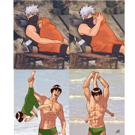 Kakashi X Reader, Guy Sensei, Naruto Boys, Kakashi Sensei, Naruto Comic, Naruto Kakashi, Fan Comic, Kakashi Hatake, Nerd Alert