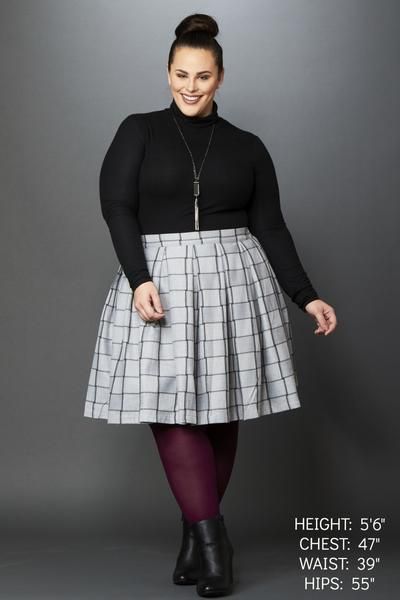 Plus Size Plaid Skirt Outfit, Plus Size Plaid Skirt, Rodeo Houston, Plaid Skirt Outfit, Houston Rodeo, Plus Size Plaid, Plus Size Fashion Tips, Curvy Style, Plus Size Beauty