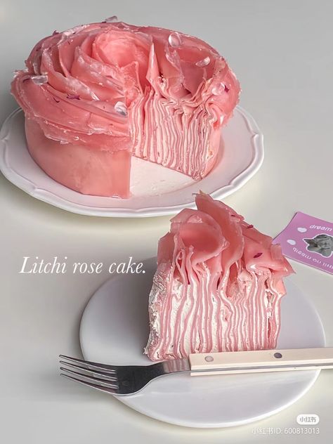 Pastel Cupcakes, Läcker Mat, Pretty Birthday Cakes, Deilig Mat, Cute Birthday Cakes, Food Recepie, Cute Desserts, Pink Cake, Pretty Cakes