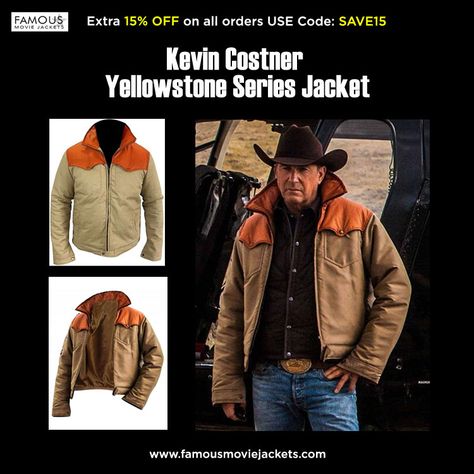 John Dutton Yellowstone TV Series Kevin Costner Jacket. The Kevin Costner Yellowstone jacket is a fabulous outfit for all the fashion fanatics who want to stand ... visit By Famous Movie Jackets. #Kevincostner #Yellowstone #celebrity #winter #coat #jacket Celebrity Winter Coat, Kevin Kostner, John Dutton Yellowstone, Kevin Costner Yellowstone, Yellowstone Tv Series, Yellowstone Outfits, John Dutton, Yellowstone Series, Kevin Costner