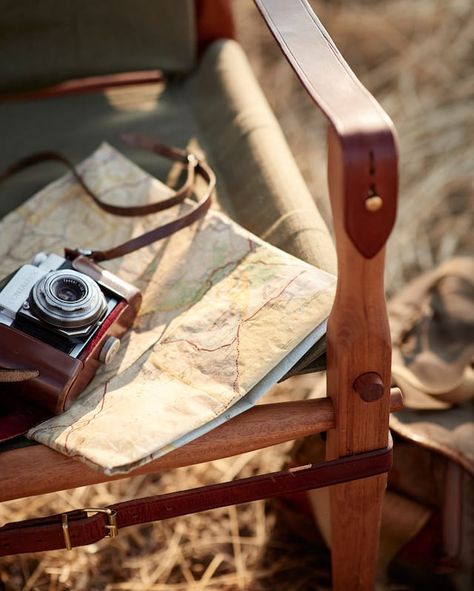 Out Of Africa Style, Hiking Belt, Lodge Aesthetic, Camping Lifestyle, Safari Photography, Chobe National Park, Safari Kids, Safari Chair, Game Lodge