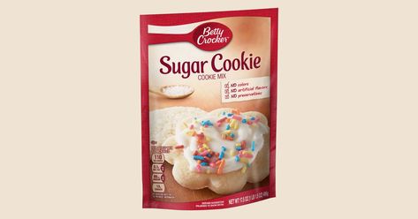 Store Bought Sugar Cookie Recipe, Betty Crocker Sugar Cookie Recipe, Betty Crocker Sugar Cookie, Betty Crocker Sugar Cookie Mix, Betty Crocker Cookie Mix, Pillsbury Sugar Cookie Dough, Plain Sugar Cookies, Sugar Cookie Dough Recipe, Betty Crocker Cookies