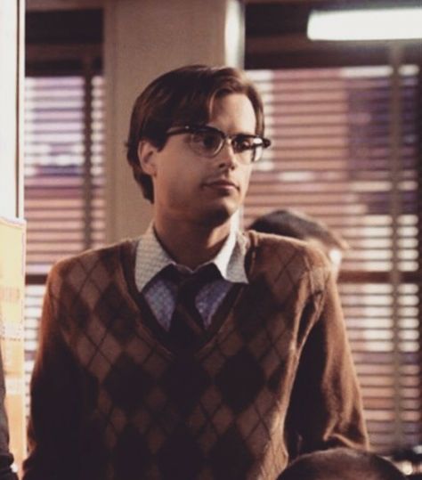 Spencer Reid❤❤❤ Argyle Sweaters, Sweater Vests, Matthew Gray, Matthew Gray Gubler, Spencer Reid