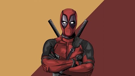 #deadpool #vector #artwork #4k #hd digital art #superheroes #behance #4K #wallpaper #hdwallpaper #desktop Deadpool Hd, Deadpool Drawing, Pc Desktop Wallpaper, Bohemian Wallpaper, Vector Wallpaper, Deadpool Wallpaper, Marvel Logo, Joker Wallpapers, Marvel Comics Wallpaper