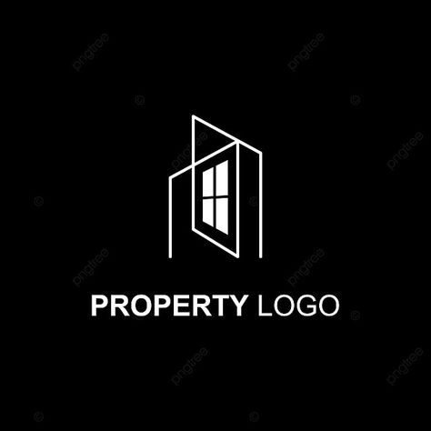 Window Company Logo, Window Logo Design, Door Logo Design, Growth Branding, Windows Logo, Windows Icons, Background House, Window Logo, Icons Template