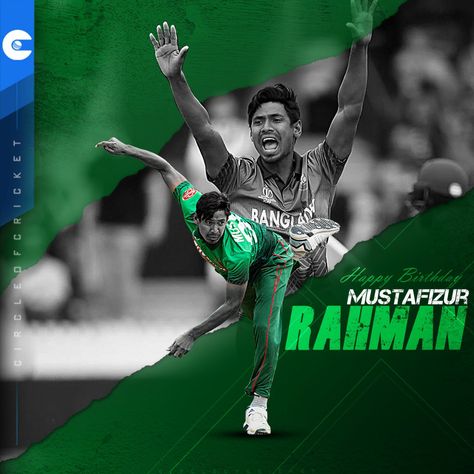 Fastest bowler to 100 ODI wickets for Bangladesh Mustafizur Rahman, Cricket Posters, Cricket Poster, Pakistan Cricket Team, Pakistan Cricket, Birthday Special, Cricket Team, Pakistan, Happy Birthday