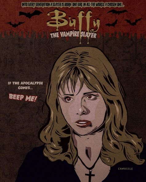 carolina sala 🕸 on Instagram: “buffy ⚰️ #buffythevampireslayer #vampire #horror #comic #digitalart #illustration #art #digitalillustration #photoshop #drawing #90s” BUFFY THE VAMPIRE SLAYER Buffy Comic Art, Buffy The Vampire Slayer Drawing, Buffy Drawing, Buffy Monsters, Buffy Fanart, Buffy Poster, Buffy The Vampire Slayer Poster, Buffy The Vampire Slayer Wallpaper, Buffy Art