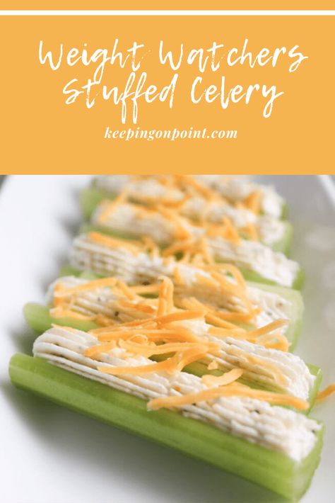 Stuffed Celery – Weight Watchers Freestyle Stuffed Celery, Sandwich Vegetarian, Ww Snacks, Healthier Meals, Weight Watchers Snacks, Ww Recipes, Healthy Nutrition, Weight Watchers Meals, Nutrition Recipes