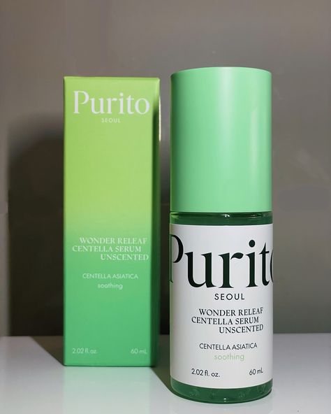 Purito Centella Unscented Serum, Purito Skincare, Centella Serum, Feeling Calm, Daily Sun, Sun Lotion, Beauty Room, Korean Skincare, Spf 50