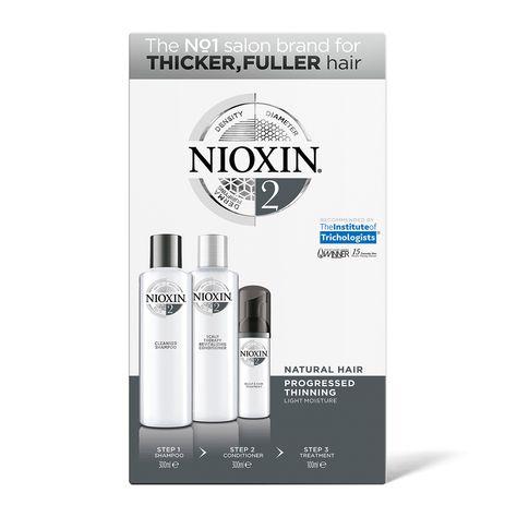 System 2 for Fine and Progressed Thinning Hair Trial Kit Thicker Fuller Hair, Cleansing Shampoo, Hair System, Sodium Lauryl Sulfate, Fuller Hair, Hair Thickening, Thinning Hair, Hair Strand, The Professional