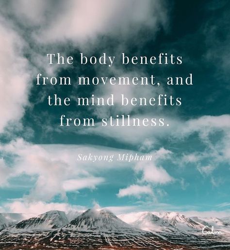 The balance of movement and stillness is a beautiful thing!! 🧘🏻‍♀️🙏 #balance #movement #stillness #yoga #meditation #bestill #flow… Mind Over Body, Meditative Mind, Quotes Mindfulness, Inspirerende Ord, Motivation Positive, Yoga Outfits, Motiverende Quotes, Meditation Quotes, Yoga Quotes