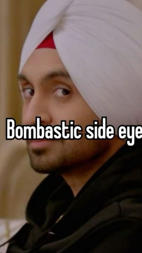 Diljit Dosanjh Funny, Punjabi Memes Funny, Diljit Dosanjh Aesthetic, Punjab Aesthetic, Punjabi Aesthetic, Browns Memes, Punjabi Funny Quotes, Bombastic Side Eye, Punjabi Jokes