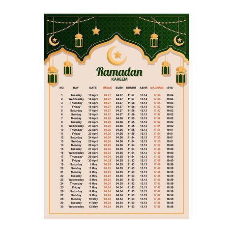 Flat Calendar Ramadan Concept Ramadan Schedule, Calendar Ramadan, Ramadan Dates, Philippine Holidays, Ramadan 2022, Eid Holiday, Background Islamic, Islamic Ramadan, Calendar Vector