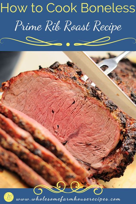 Prime Roast Recipe, Boneless Prime Rib Roast Recipe, Prim Rib Roast, Diy Purse Storage, Prime Rib In Oven, Boneless Rib Roast Recipe, Master Closet Diy, Prime Rib Roast Recipe Ovens, Prime Rib Cooking Times