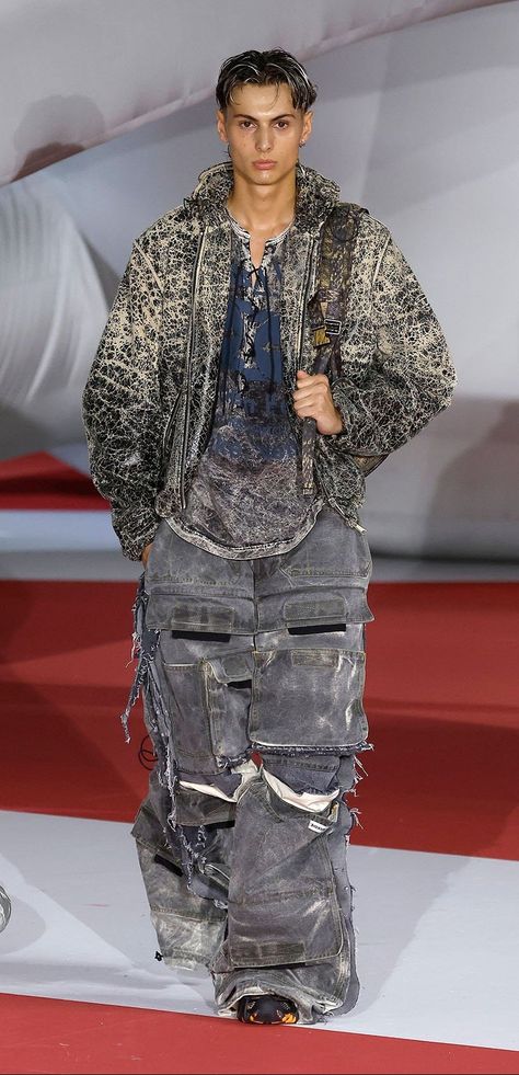 ⭐ DIESEL Spring Summer 2023 Diesel Fall 2023, Diesel 2023, Denim 2024, Diesel Brand, Diesel Men, Spring Summer 2023, Y2k Outfits, Summer 2023, Diy Clothes