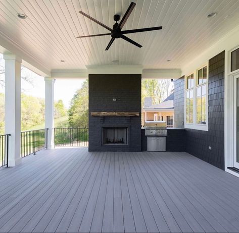 Patio Remodel, Covered Patio Design, Screened Porch Designs, Outdoor Living Space Design, Outdoor Fireplace Patio, Patio Deck Designs, House Backyard, Outdoor Remodel, Deck Designs Backyard