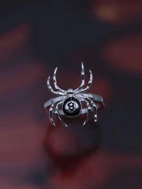 ⚡️Free Shipping 2024 RINGS online at AnotherChill.com. ✓2024 Holiday Sale at Another Chill ✓Free Shipping on all orders over $69. Check Price and Buy Online. Spider Rings, Spider Ring, Vampire Girl, Trendy Scarves, Interesting Jewelry, Vintage Numbers, Rawr Xd, Dark Style, Pattern Ring