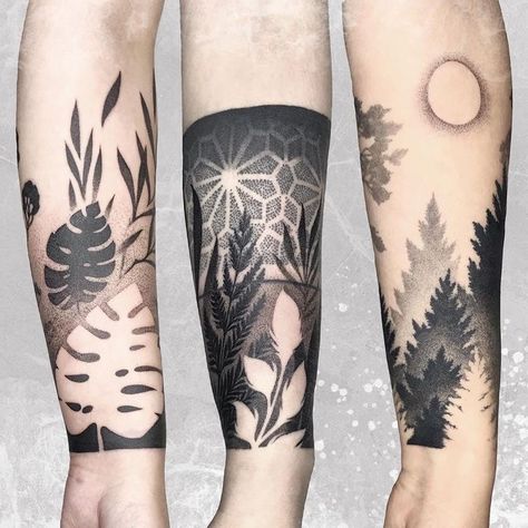 Rust Tattoo, Tattoo Dotwork, Forearm Sleeve Tattoos, Forest Tattoos, Modern Tattoos, Dot Work Tattoo, Abstract Tattoo, Cover Up Tattoos, Half Sleeve Tattoo