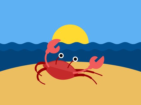 Crab Animation, Mr Crab, Spongebob Gif, Snoopy Dance, Happy Belated Birthday, Belated Birthday, Birthday Gif, Animated Images, Cute Gif