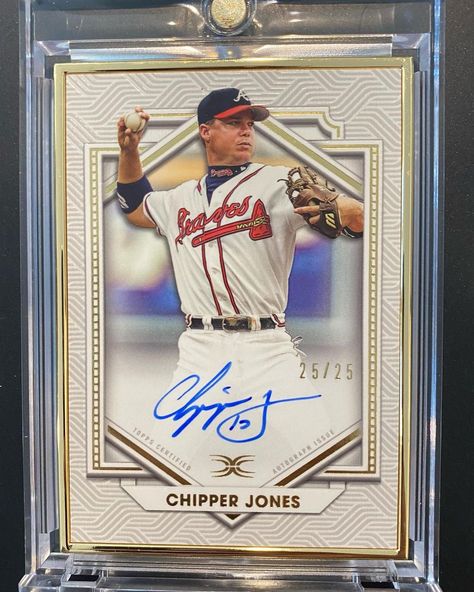 Chipper Jones, Collectible Trading Cards, Card Shop, Basketball Cards, Football Cards, Upper Deck, Sports Cards, Trading Card, Fifa