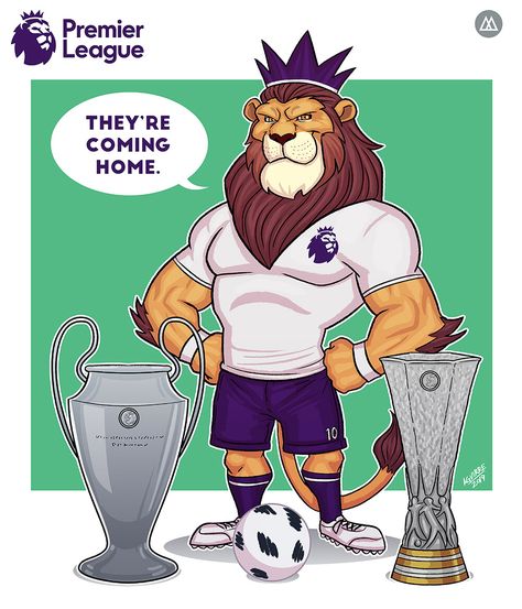 Lion Mascot, Hollywood Music, Champions League Final, English Premier League, Europa League, I Did It, Coming Home, The English, Champions League