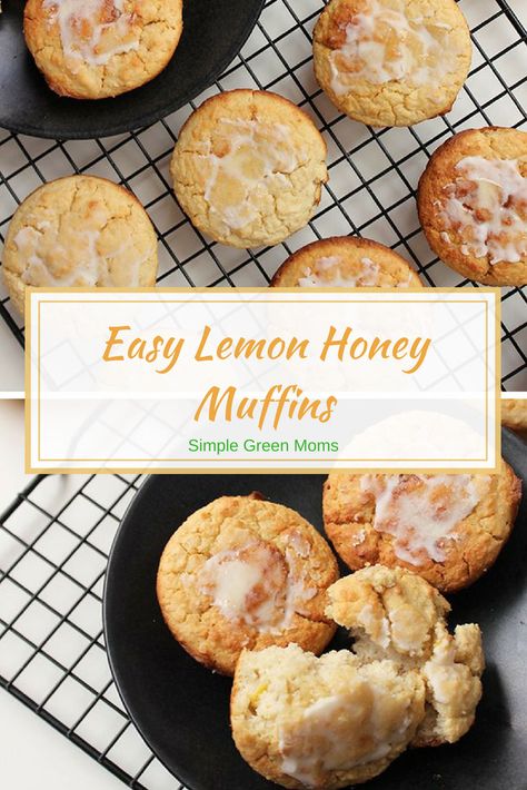 Honey Muffins Recipe, Muffins Lemon, Lemon Delicious, Healthy Paleo Desserts, Honey Muffins, Optavia Recipes, Diary Free, Lemon Honey, Breakfast Lovers